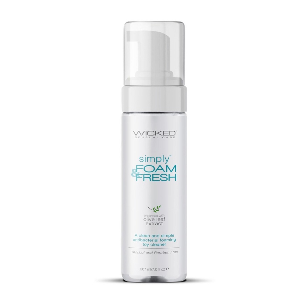 Wicked Foam & Fresh Cleanser 7oz pH Balanced Vegan Gentle Foaming Clean
